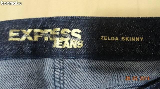Blugi dama Express jeans - talia 28 - zelda skiny leg