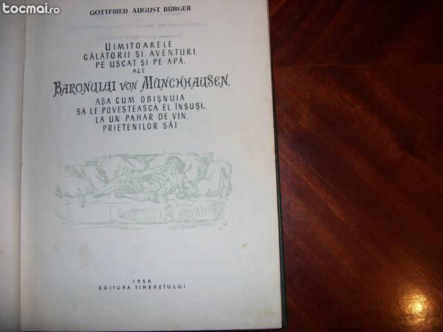 Baronul Munchhausen ( editia 1956, rara, de colectie )