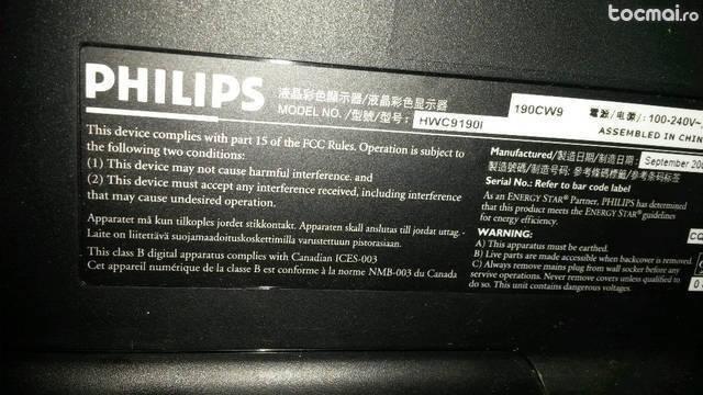 Monitor lcd de 19 inch - Philips 190xw9