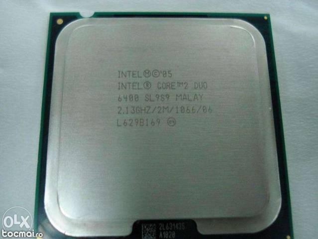 Procesor intel core 2 duo e6400 2. 13 ghz+cooler super