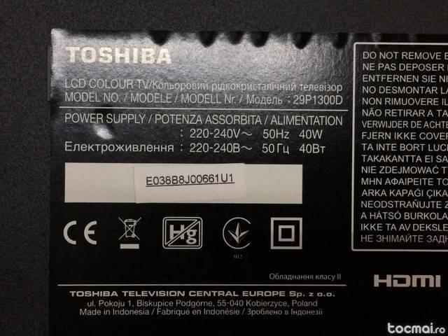 Televizor led toshiba 26p1300d functional dar display spart