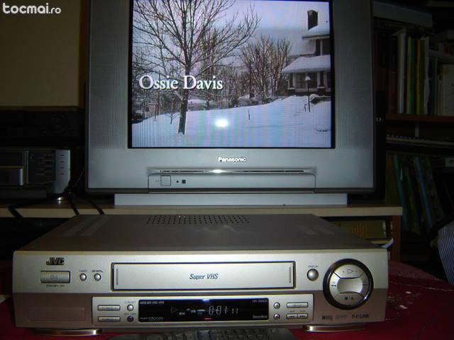 VCR S- VHS videorecorder video recorder JVC HR- S6600
