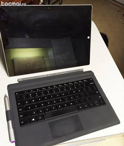 Microsoft surface pro 3 , 12 tableta - 64 gb negru