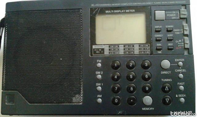 Radio digital portabil Edutec LT 9095 , 4 benzi, 36 memorii