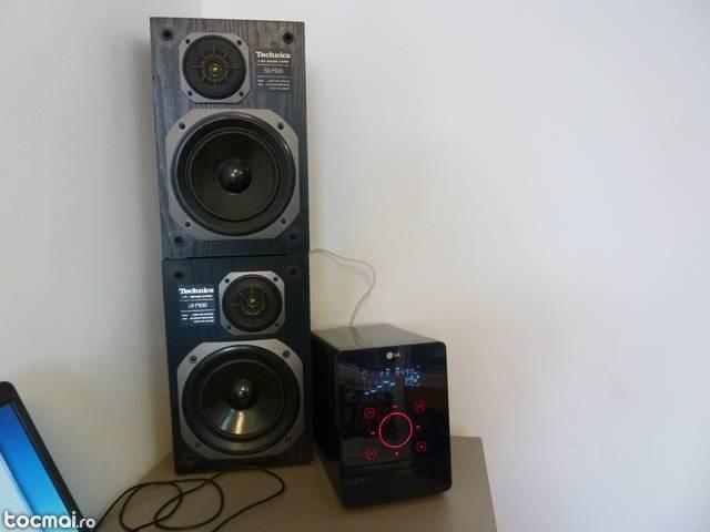 Sistem audio boxe Technics SB- F920 8ohmi touch usb cd etc
