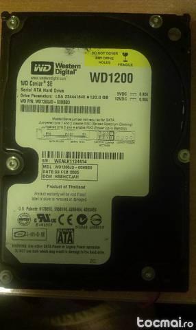 Hard Disk Western Digital 120GB SATA