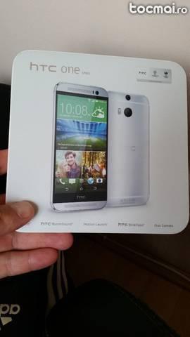 HTC ONE M8 silver nou sigilat, necodat, variante schimb