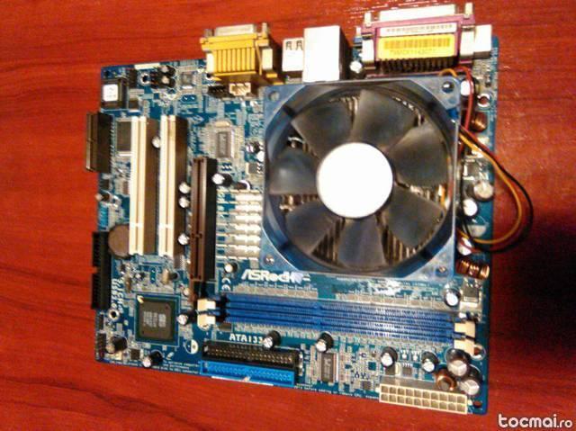 Kit placa de baza ASRock k7s41gx cooler si procesor duron