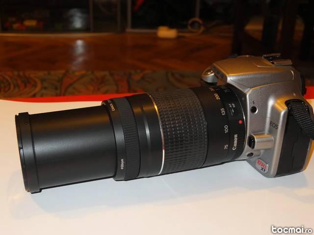 Canon DSLR EOS 350d kit 18- 55mm + 70- 300mm