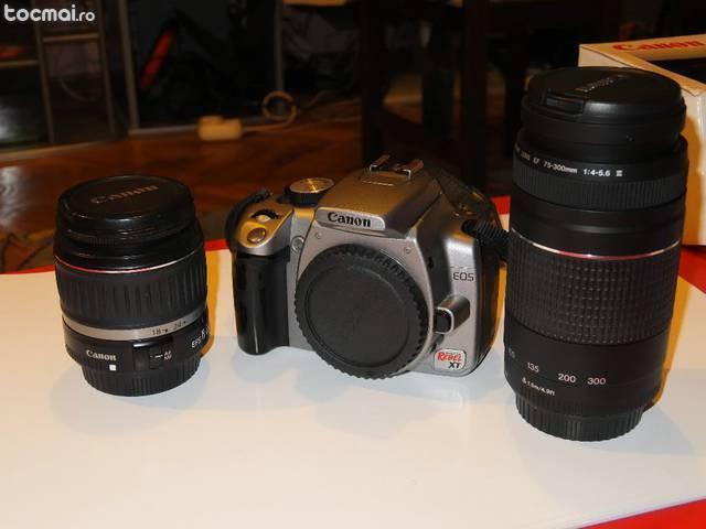 Canon DSLR EOS 350d kit 18- 55mm + 70- 300mm
