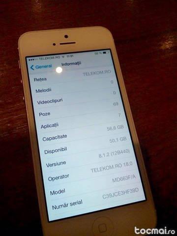 Iphone 5 alb 64gb