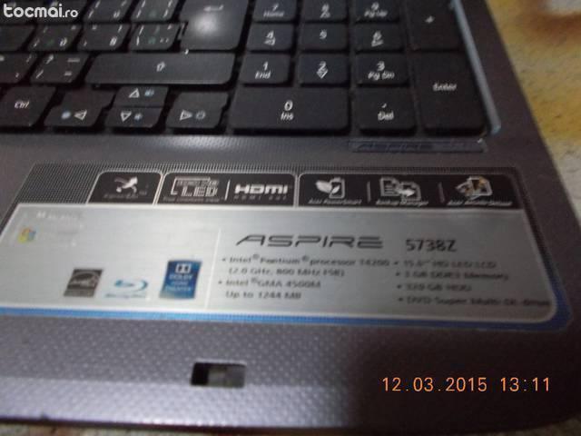 Laptop Acer aspire 5738z