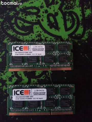 Memorie Ram ICE DDR3 1033 Mhz 4GB Kit Dual Channel (2x2GB)