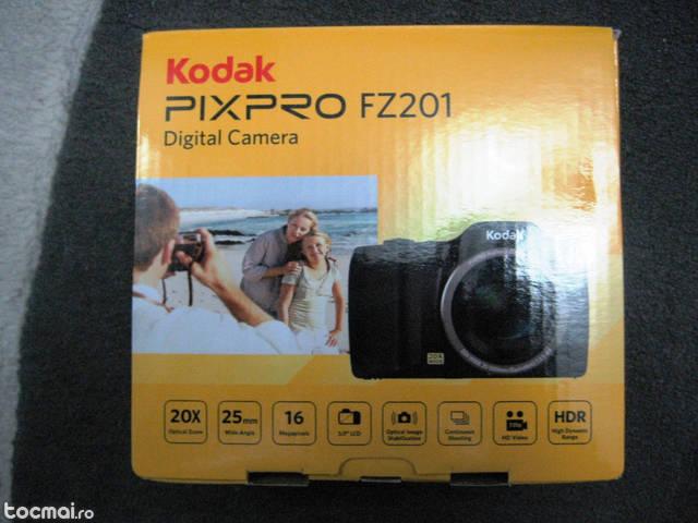 Aparat foto Kodak Fz201 / zoom 20x/ nou / negru
