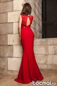 Rochie eleganta lunga Culoare rosie